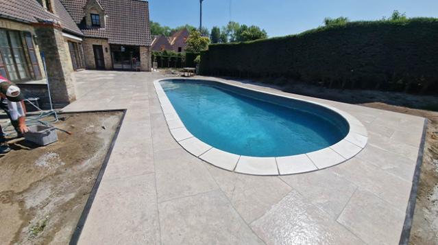 Pose de piscine